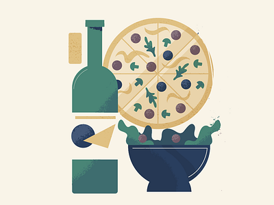 keep it fresh! icon icons organic pizza png salad vectors wine