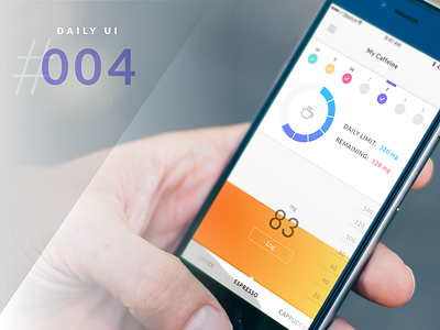 Daily UI #004 Calculator caffeine calculator coffee daily ui daily ui 004