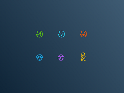 Focus Icons - Extras backgrounds colors extras focus focusapp fonts icons ios security sync