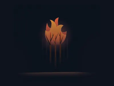 I need a forest fire fire forest forest fire illustration james blake tree trees