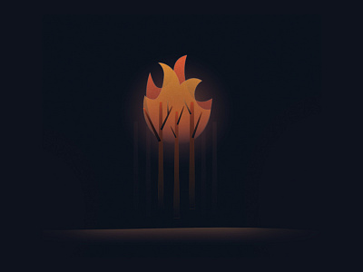 I need a forest fire fire forest forest fire illustration james blake tree trees