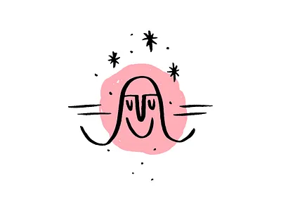 Dude art brush drawing illustration line livetrace paper pen thing vector