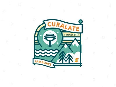 Jamboree curalate iconography illustration jamboree retreat seattle teamwork