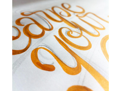 Carpe Diem lettering process branding calligraphy handwriting lettering logotype typenerd typography