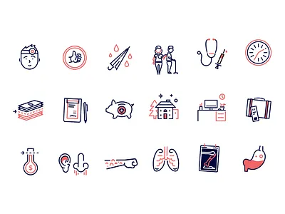 Dispatch Heath - Healthcare Icons doctors healthcare icons medicine simple surgery