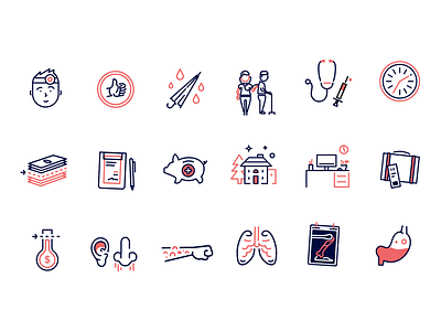 Dispatch Heath - Healthcare Icons doctors healthcare icons medicine simple surgery