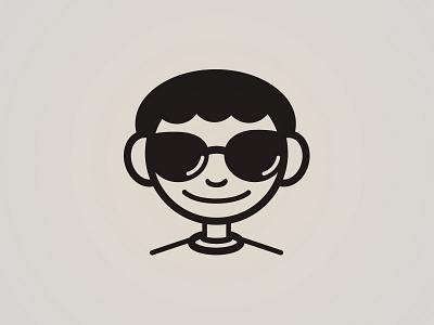 Just a Cool Kid icon iconography illustration