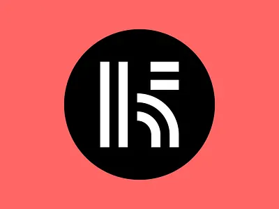 Fitness KGF design icon illustration logo typography логотип типография