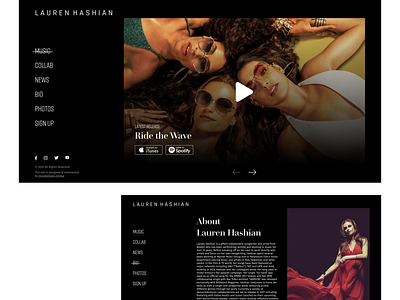 Lauren Hashian - Director | Producer | Songwriter | Singer director landingpage producer singer therock website writer