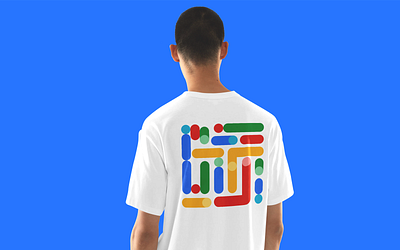 T-Shirt - Think With Google branding google illustration mockup