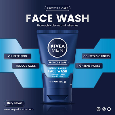 Face Wash – Protect & Care design beauty products