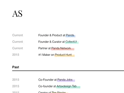 new helvetica personal portfolio