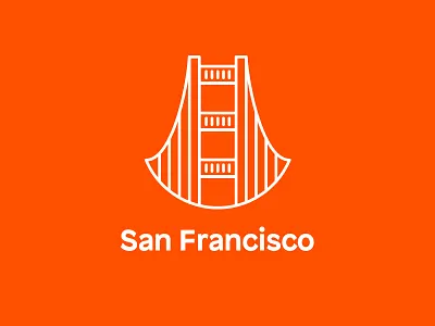 Icon for San Francisco america icon iconography illustration san francisco usa