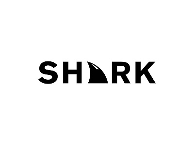 Shark Rebound black logo rebound shark