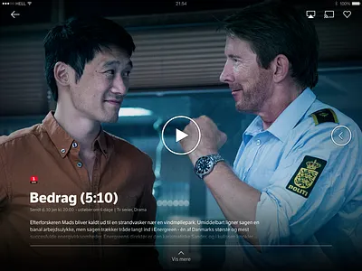 Synopsis for tv page app tv web yousee