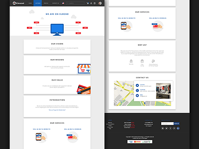 Elmzad - Website domain host location payment service web website