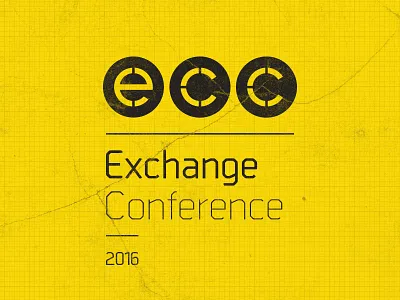 Ecc Connect circles conference engineering grid houston htx logo texas word mark