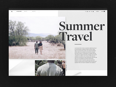 Story Section For New Project digital ecommerce editorial fashion grid type web