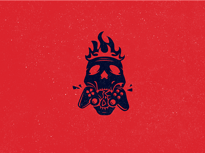 Stratege bran brandidentity branding design game games identity logo logotype psp red scull