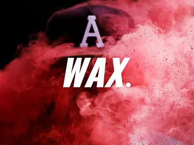 Wearewax. blog design hiphop music photography photoshop