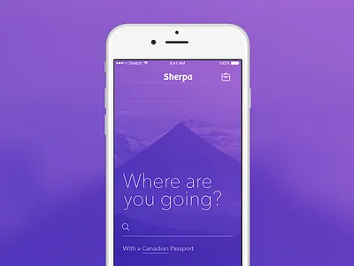 Sherpa Landing app mobile passport sherpa travel visa