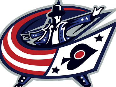 Bluejackets espn hockey logo nhl redesign sports vegas flair