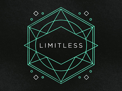 Limitless apparel design geometric limitless ruins simple star chart stars vector