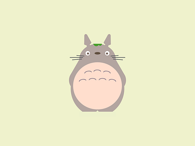 Pure CSS - Totoro animation css flat html illustraion layout minimal pure css totoro vector web