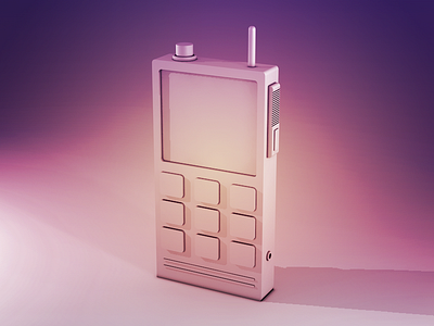 The Walkie 3d 4d c4d design