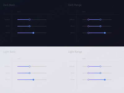 Matter 2.0 - Slider Control app black charts control kit resource sketch slider ui uikit web white