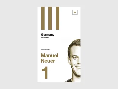 UEFA EURO 2016 // Manuel Neuer app art euro football germany grid iphone layout neuer soccer ui