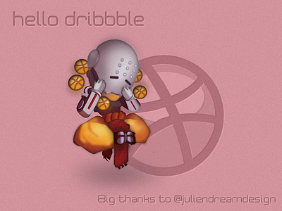 Hello Dribbble ! character debut first firstshot hello illustration overwatch shot videogame zenyatta