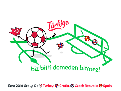 #BizBittiDemedenBitmez #TUR #Euro2016 ball bizbittidemedenbitmez flag football milli takım soccer turkey turkey flag türkiye