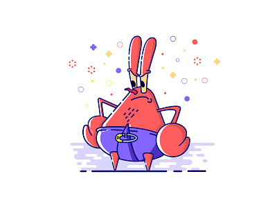 Mr. Krabs cartoon childhood illustration memory mr. krabs spongebob