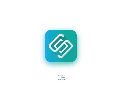 ServerSecrets iOS icon blue cyan icon serversecrets ss turquoise