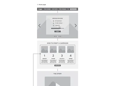 Collecting Money App app greyscale lo fi money ux web wireframes