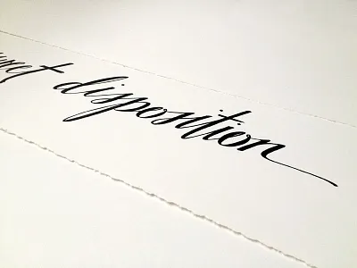 Lettering Lyrics, The Temper Trap - Sweet Disposition hand drawn hand type ink lettering lettering lyrics lyrics script typography