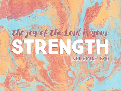 Marbled orange scripture notecard marbled nehemiah notecard scripture