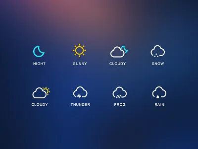 weather icon icon weather