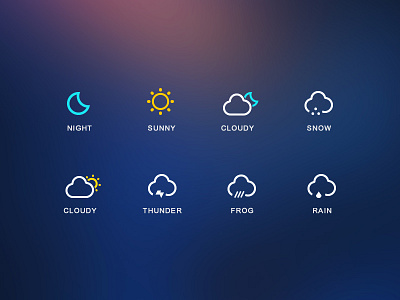 weather icon icon weather