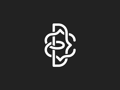 DE Logo daniel eris danieleris de. logo monogram type