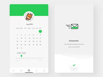 TailsLife: Booking Confirmation advanced app booking icon interface pet search sketch tailslife ui ux