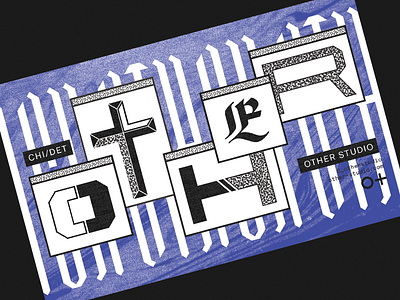 Riso O+ Promo chicago detroit flyer other poster print promo riso risograph studio type typography