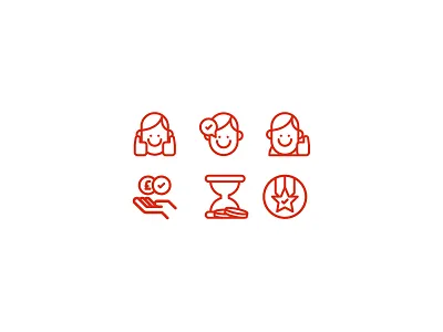 Icons financial iconography icons money