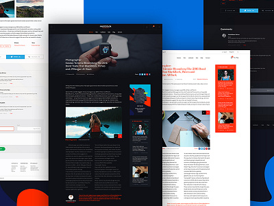 article/blog article blog color fashion magazine multicolor product shop ui ui kit ux