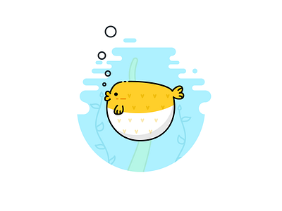 Puffer illustration