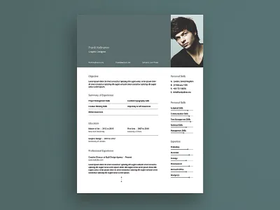 Creative Resume Template creative cv design download free freebie resume template