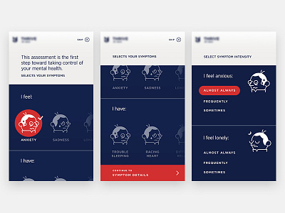 Unused Symptom assessment assessment health mental onboarding quiz symptom therapy unused wellness