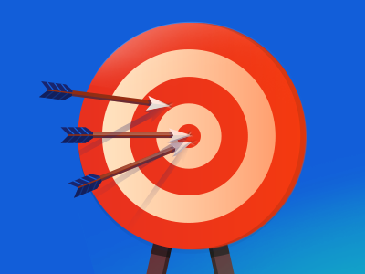 On Target arrows target