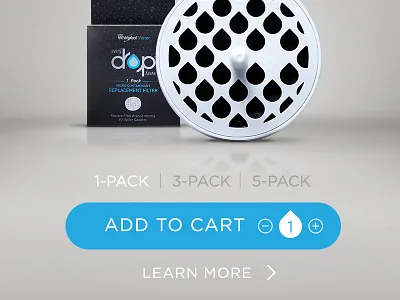 Mobile Drop Eccomerce clean everydrop faucet filter mobile portable refrigeration ui water